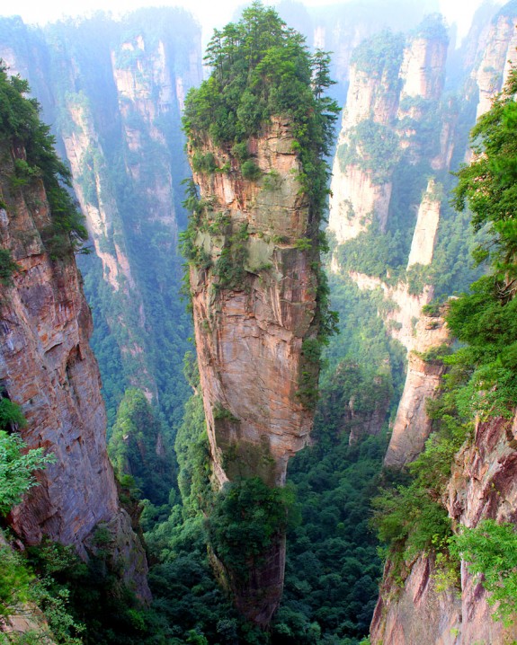 Planina Tianzi, Kina