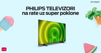 Zavirite u m:tel ponudu uređaja: Philips televizori na rate uz super poklone