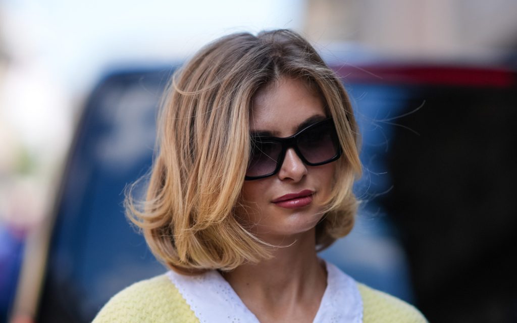 italijanski paž frizura dužine do brade sa blagim volumenom