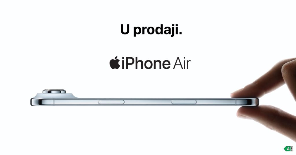 Najtanji iPhone ikad, sa snagom Pro klase – iPhone Air u m:tel ponudi