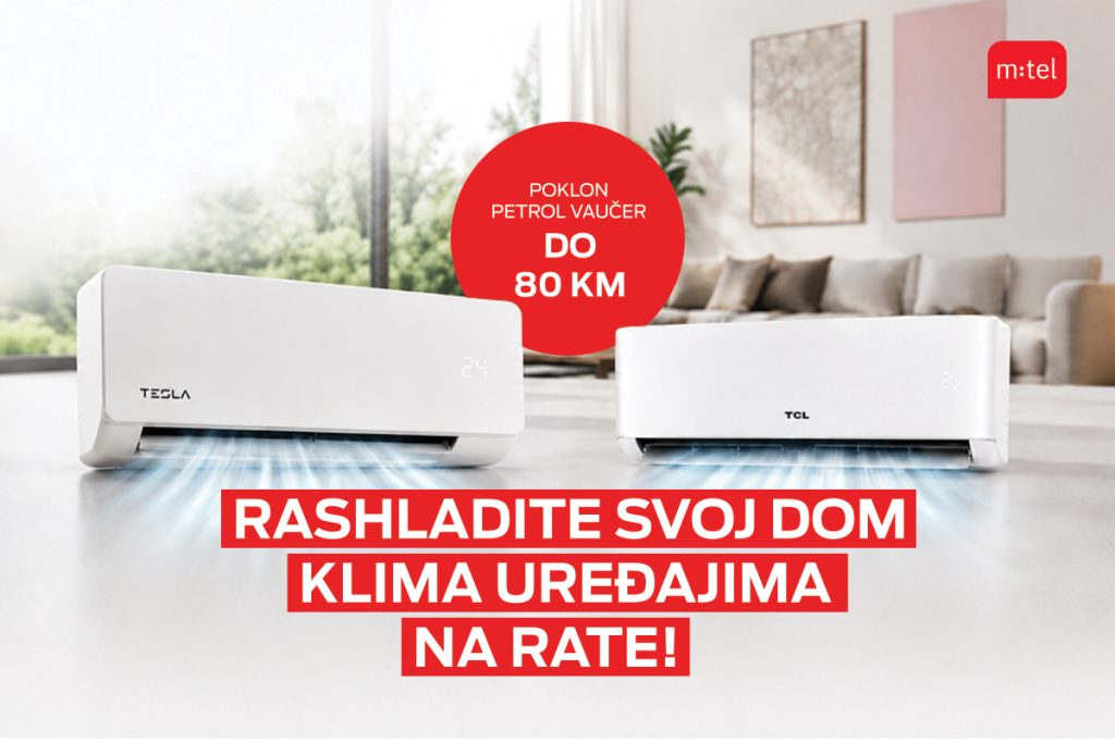 Nova klima za vaš dom – Tesla i TCL modeli uz poklon vaučer