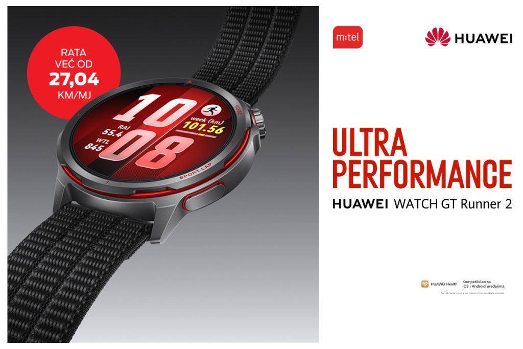 Trčite pametnije uz Huawei Watch GT Runner 2