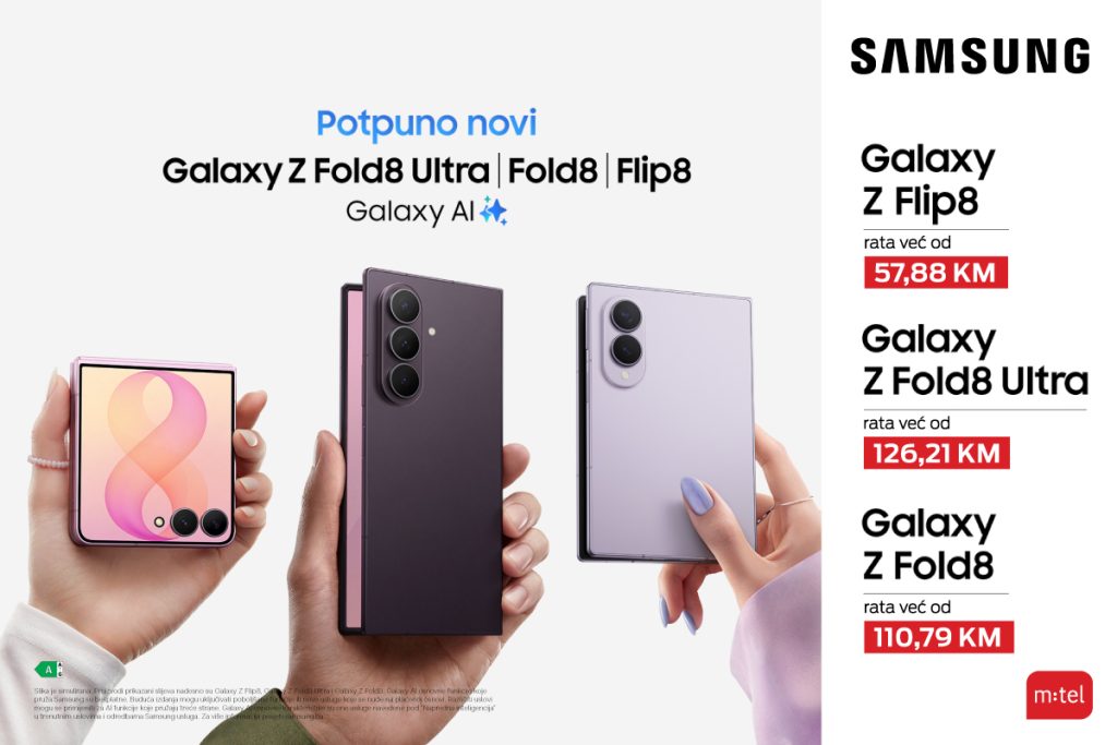Nova Galaxy Z generacija je stigla u m:tel – izaberite svoj način da budete drugačiji