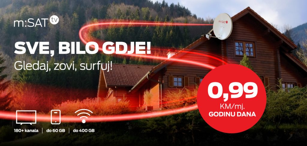 m:SAT – bilo gdje u BiH