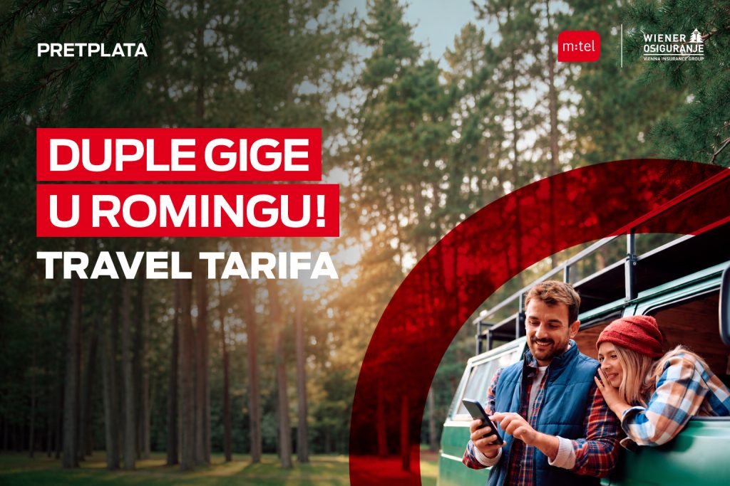 Uz m:tel Travel tarife sada imate duplo više interneta za putovanja